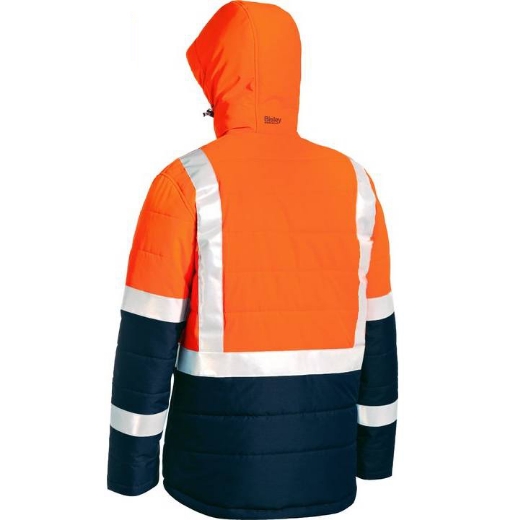 Picture of Bisley, Taped Hi Vis Puffer Jacket